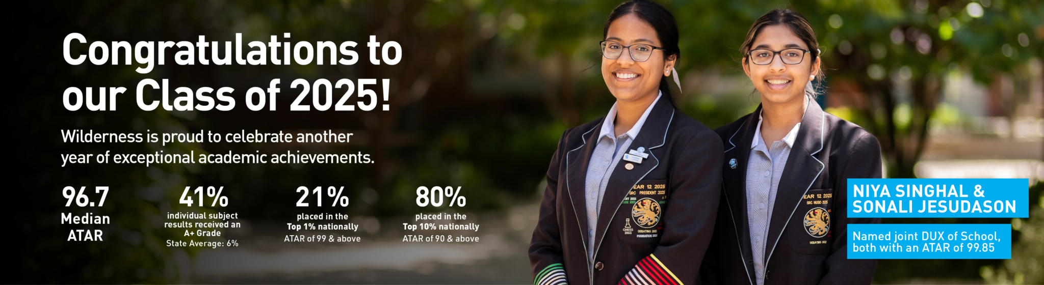 2025 SACE Results Web Banner